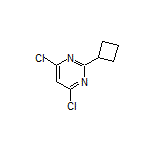 4,6-Dichloro-2-cyclobutylpyrimidine