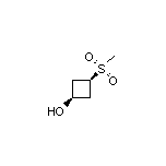 cis-3-(methylsulfonyl)cyclobutanol