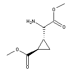 rac-methyl (1R,2R)-2-(1-amino-2-methoxy-2-oxoethyl)cyclopropane-1-carboxylate