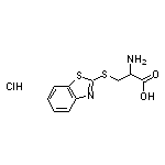 2-amino-3-(1,3-benzothiazol-2-ylsulfanyl)propanoic acid hydrochloride