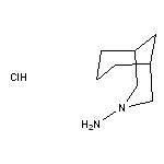 3-azabicyclo[3.3.1]nonan-3-amine hydrochloride