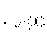 rac-[(2R,3S)-3-methyl-2,3-dihydro-1-benzofuran-2-yl]methanamine hydrochloride