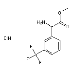 methyl 2-amino-2-[3-(trifluoromethyl)phenyl]acetate hydrochloride