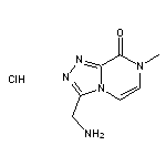 3-(aminomethyl)-7-methyl-7H,8H-[1,2,4]triazolo[4,3-a]pyrazin-8-one hydrochloride