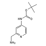 tert-butyl N-[2-(aminomethyl)pyridin-4-yl]carbamate