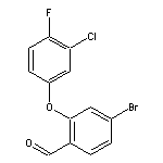 4-bromo-2-(3-chloro-4-fluorophenoxy)benzaldehyde