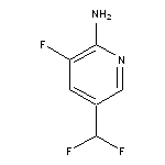 5-(difluoromethyl)-3-fluoropyridin-2-amine