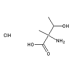 2-amino-3-hydroxy-2-methylbutanoic acid hydrochloride