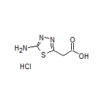 5-Amino-1,3,4-thiadiazole-2-acetic Acid Hydrochloride