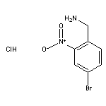 (4-bromo-2-nitrophenyl)methanamine hydrochloride