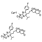 calcium bis((3R,5R)-7-[4-(4-fluorophenyl)-2-(N-methylmethanesulfonamido)-6-(propan-2-yl)pyrimidin-5-yl]-3,5-dihydroxyheptanoate)