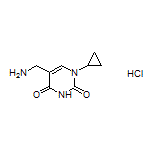 5-(Aminomethyl)-1-cyclopropylpyrimidine-2,4(1H,3H)-dione Hydrochloride