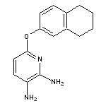 6-(5,6,7,8-tetrahydronaphthalen-2-yloxy)pyridine-2,3-diamine