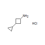 3-Cyclopropylcyclobutanamine Hydrochloride