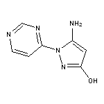 5-amino-1-(pyrimidin-4-yl)-1H-pyrazol-3-ol