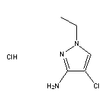 4-chloro-1-ethyl-1H-pyrazol-3-amine hydrochloride