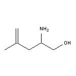 2-amino-4-methylpent-4-en-1-ol