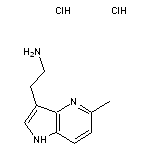 2-{5-methyl-1H-pyrrolo[3,2-b]pyridin-3-yl}ethan-1-amine dihydrochloride