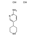 5-(piperidin-4-yl)pyridin-2-amine dihydrochloride