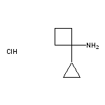 1-cyclopropylcyclobutan-1-amine hydrochloride