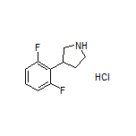 3-(2,6-Difluorophenyl)pyrrolidine Hydrochloride