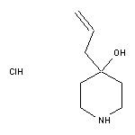 4-(prop-2-en-1-yl)piperidin-4-ol hydrochloride