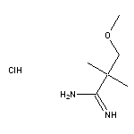 3-methoxy-2,2-dimethylpropanimidamide hydrochloride