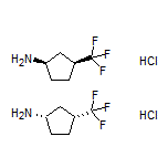 cis-3-(Trifluoromethyl)cyclopentanamine Hydrochloride