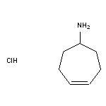 cyclohept-4-en-1-amine hydrochloride