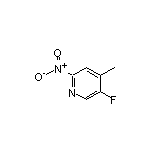 5-Fluoro-4-methyl-2-nitropyridine