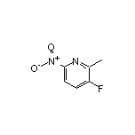 3-Fluoro-2-methyl-6-nitropyridine