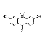 3,7-Dihydroxy-5,5-dimethyldibenzo[b,e]silin-10(5H)-one