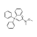 N-Methoxy-N-methyl-2-(triphenylphosphoranylidene)acetamide