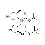 trans-3-(Boc-amino)-4-methylpyrrolidine