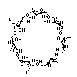 Heptakis-6-iodo-6-deoxy-beta-cyclodextrin