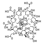 3A,3B,3C,3D,6E,6F,6G-Heptakis-O-(carboxymethyl)-beta-cyclodextrin