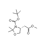 Methyl (R)-3-Boc-2,2-dimethyloxazolidine-4-acetate