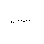 3,3-Difluoro-1-propanamine Hydrochloride