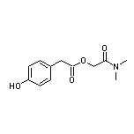 2-(Dimethylamino)-2-oxoethyl 4-Hydroxyphenylacetate