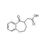 5-Oxo-6,7,8,9-tetrahydro-5H-benzo[7]annulene-6-acetic Acid