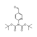 6-(Di-Boc-amino)nicotinaldehyde