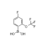 4-Fluoro-2-(trifluoromethoxy)phenylboronic Acid