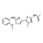 N-[2-[(2-Methoxyphenyl)amino]-4’-methyl-[4,5’-bithiazol]-2’-yl]acetamide