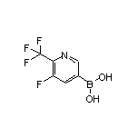 5-Fluoro-6-(trifluoromethyl)pyridine-3-boronic Acid