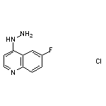 6-Fluoro-4-hydrazinoquinoline hydrochloride