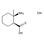 cis-2-Amino-2-methyl-cyclohexanecarboxylic acid hydrochloride