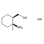 cis-2-hydroxymethyl-1-methyl-1-cyclohexylamine hydrochloride