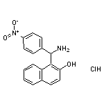 1-[Amino-(4-nitro-phenyl)-methyl]-naphthalen-2-ol hydrochloride