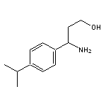 3-Amino-3-(4-isopropyl-phenyl)-propan-1-ol