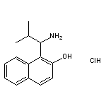 1-(1-Amino-2-methyl-propyl)naphthalen-2-ol hydrochloride